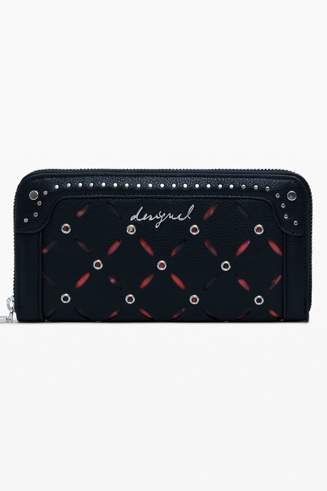 DESIGUAL WOMEN&#39;S BLACK WALLET
