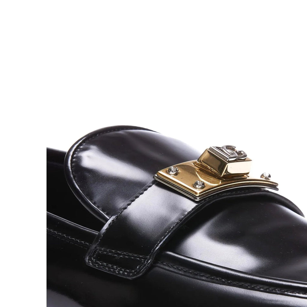 Dolce & Gabbana Leather Loafers - MEN SHOES - DOLCE & GABBANA - Tluxy New