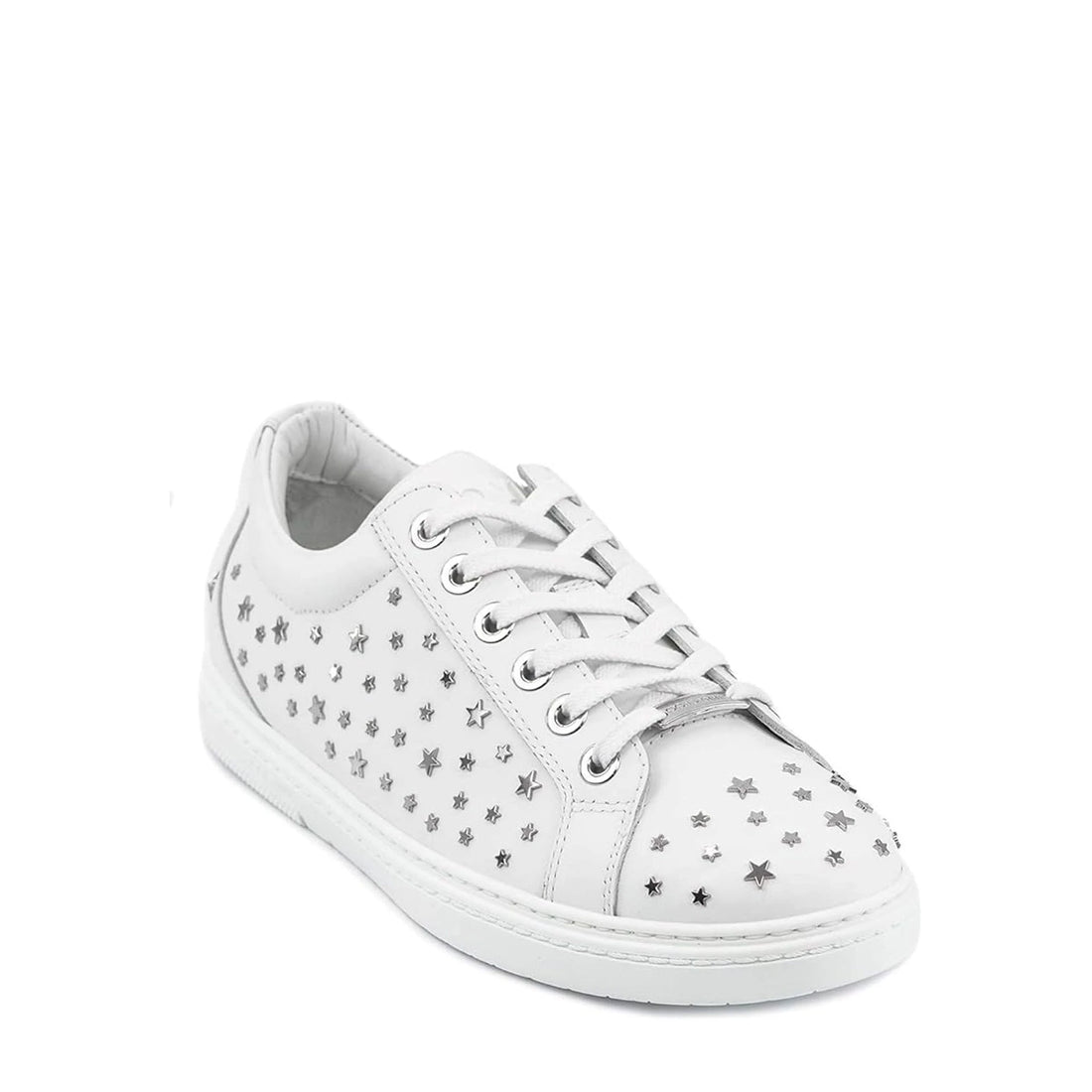 Jimmy Choo Cash Star Leather Sneakers