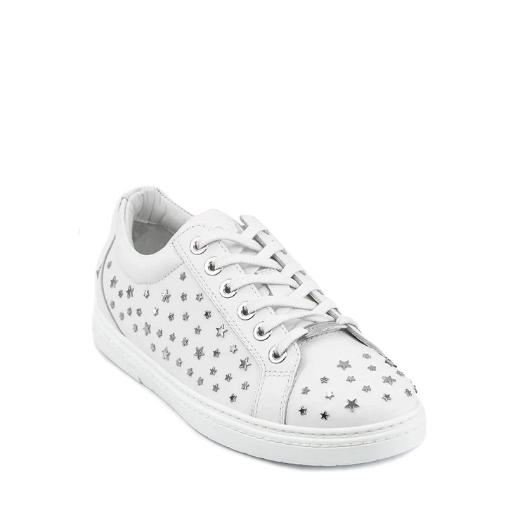 Jimmy Choo Cash Star Leather Sneakers