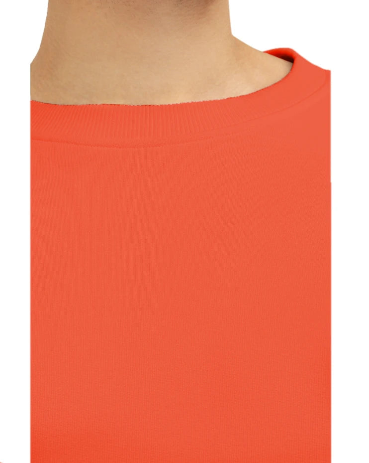 Balmain Sweatshirts Orange Man
