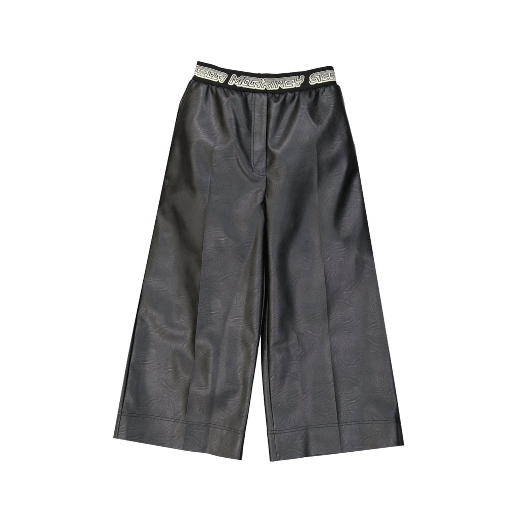 Stella McCartney Cropped Leather Effect Pants – Siebentaschen