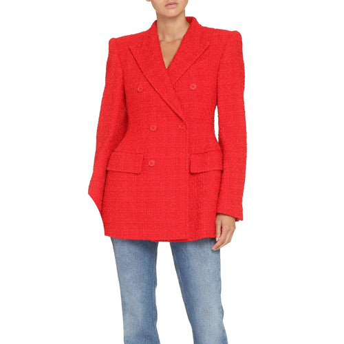 Balenciaga Tweed Blazer Jacket – Siebentaschen