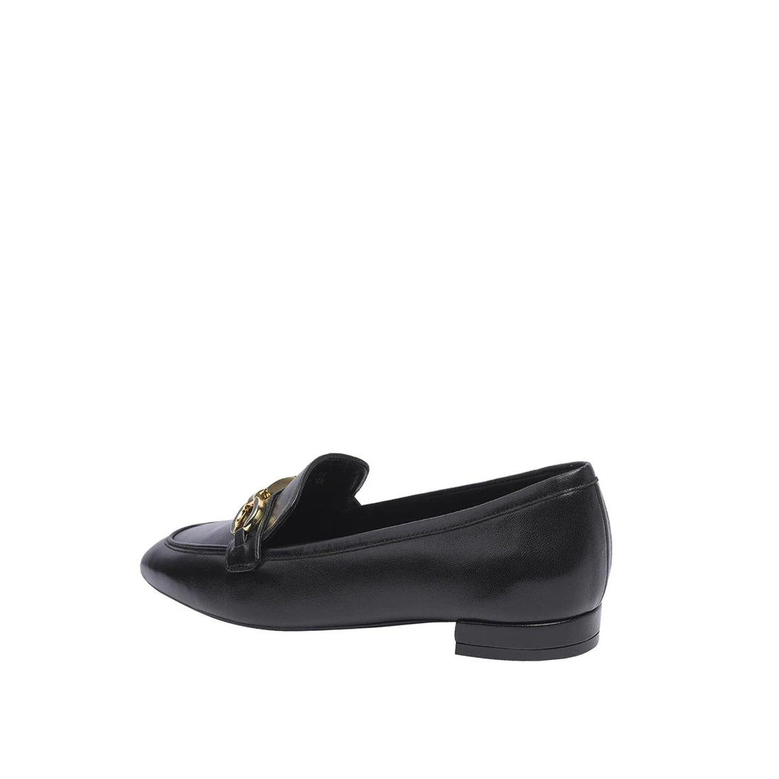Stuart Weitzman Signature Square Leather Loafers
