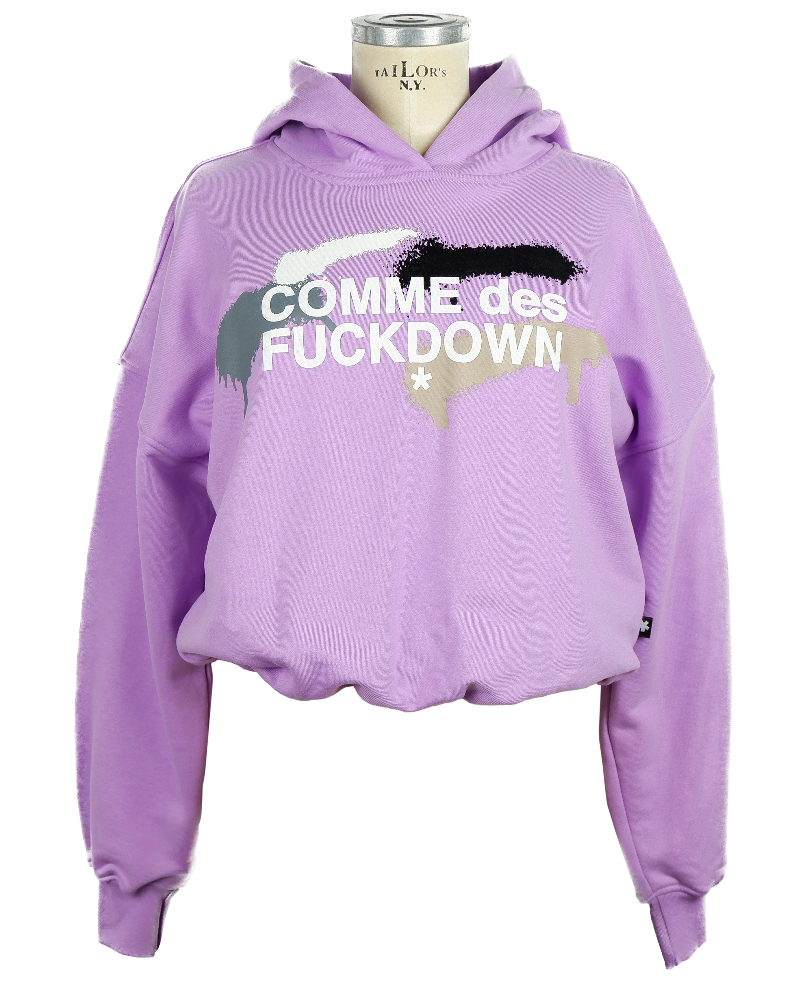 Comme Des Fuckdown Sweatshirts Lilac Woman