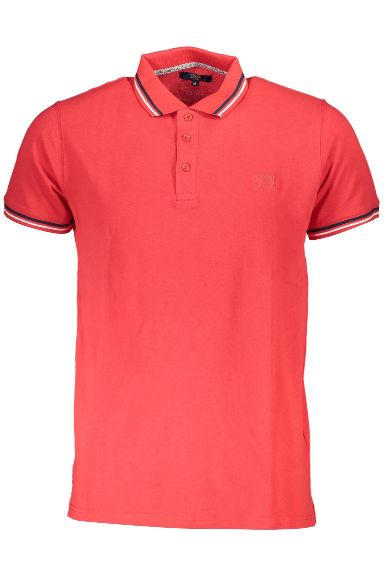 CAVALLI CLASS POLO SHORT SLEEVES MEN RED