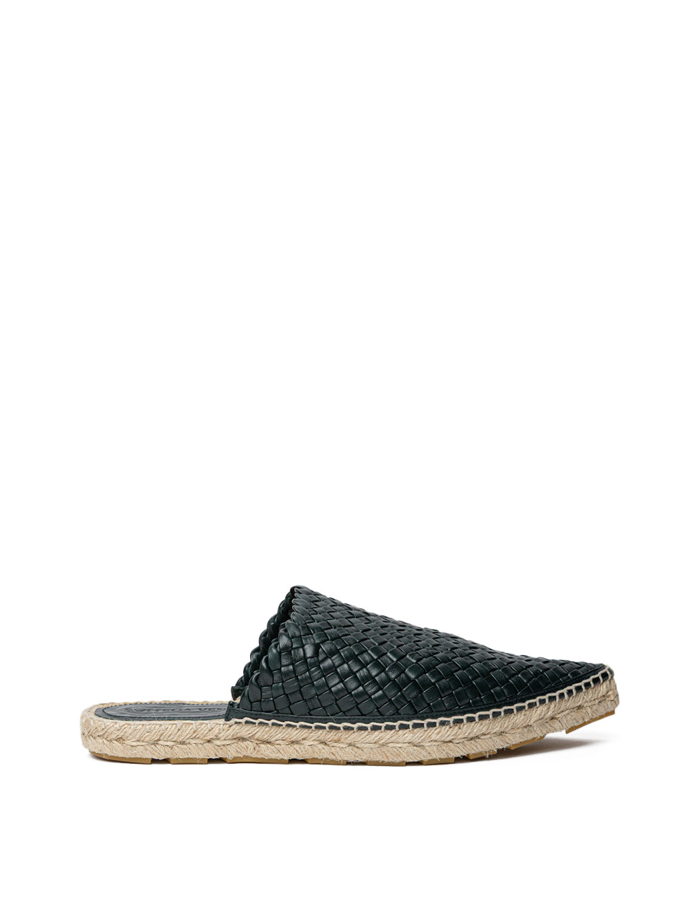 Bottega Veneta Lagoon Dark Green Intrecciato Espadrilles – Siebentaschen