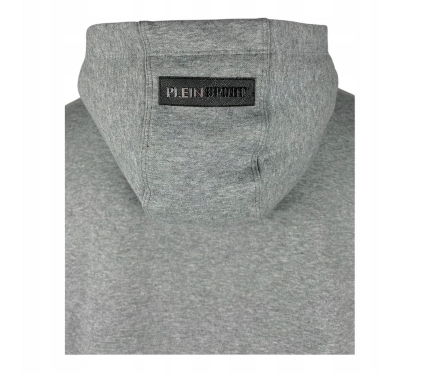 Plein Sport Man Hooded Sweatshirt Grey