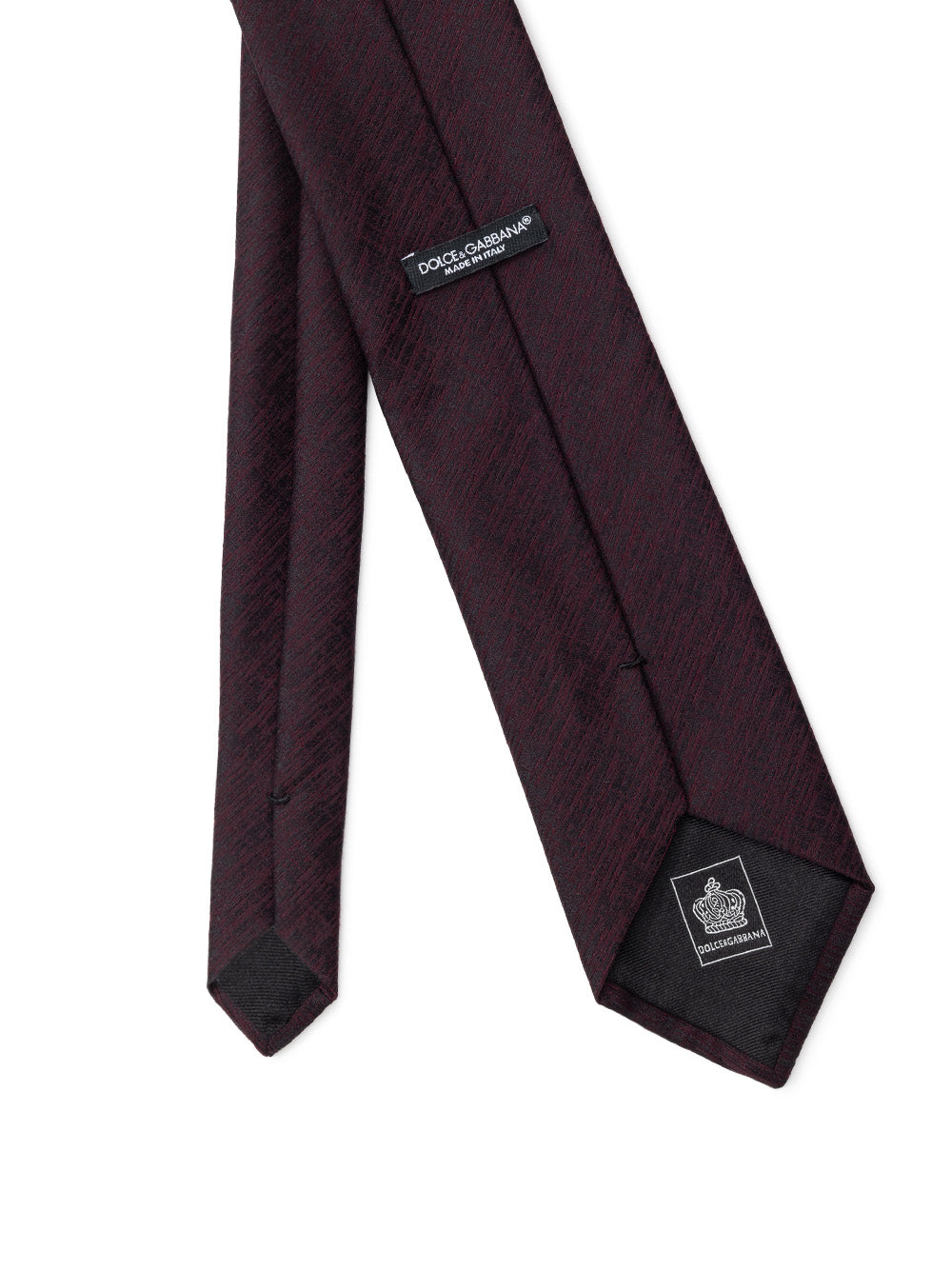Dolce & Gabbana Silk and Wool Embroidered Tie