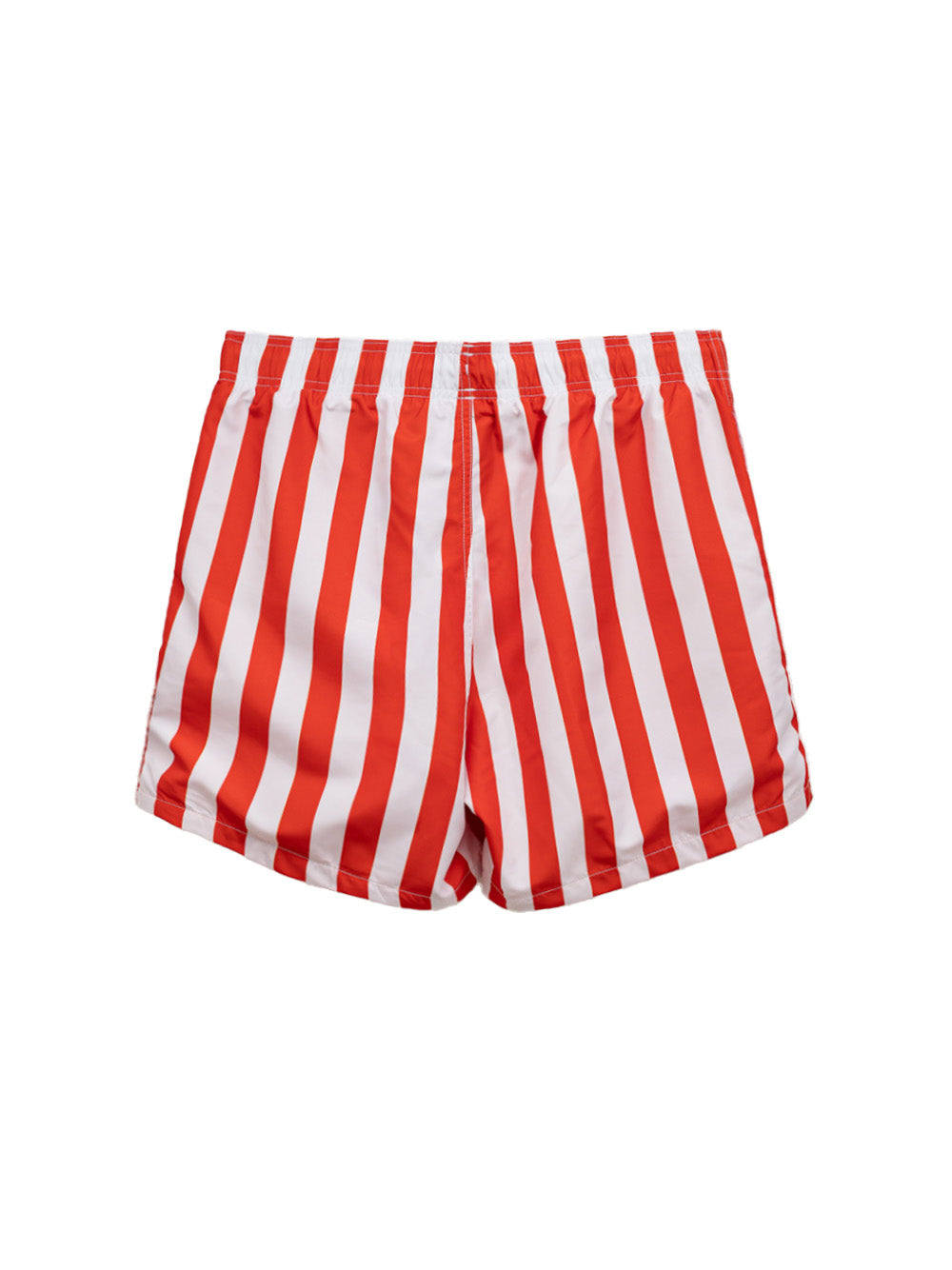 Emporio Armani Men's Red and White Stripe Swim Shorts – Siebentaschen