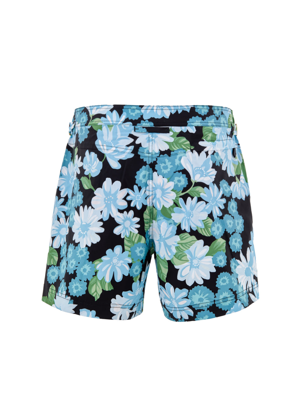 Tom Ford Floral Print Swim Shorts in Blue-Green Multicolor Blue – Siebentaschen