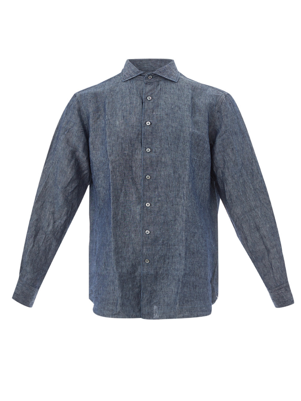 Lardini Denim Effect Shirt