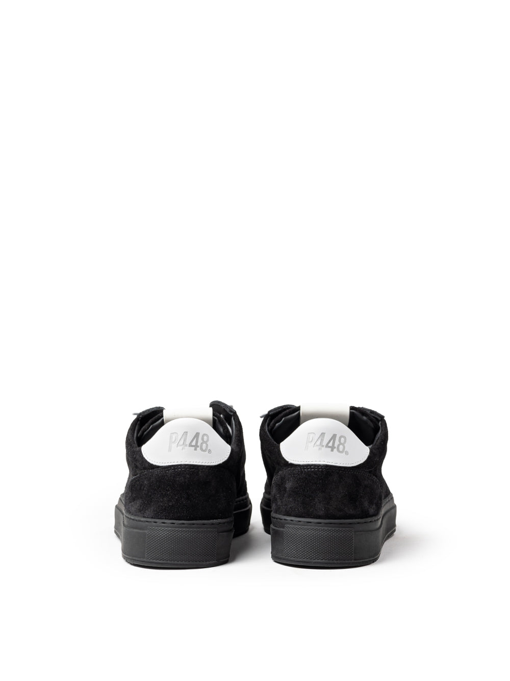 P448 Soho-M Black Suede Sneakers