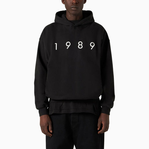 1989 STUDIO 1989 Logo black cotton hoodie