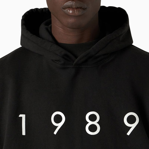 1989 STUDIO 1989 Logo black cotton hoodie
