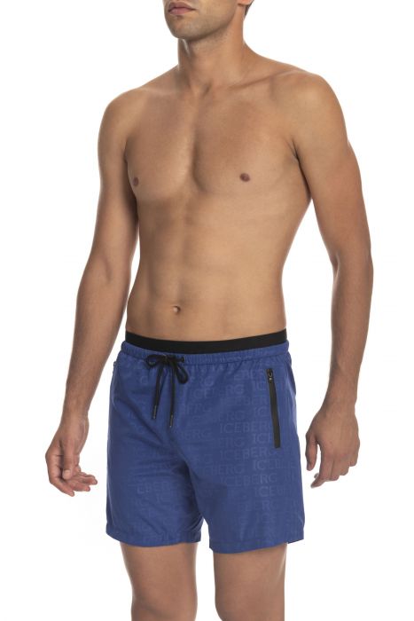 Iceberg Blue Men Swim Shorts