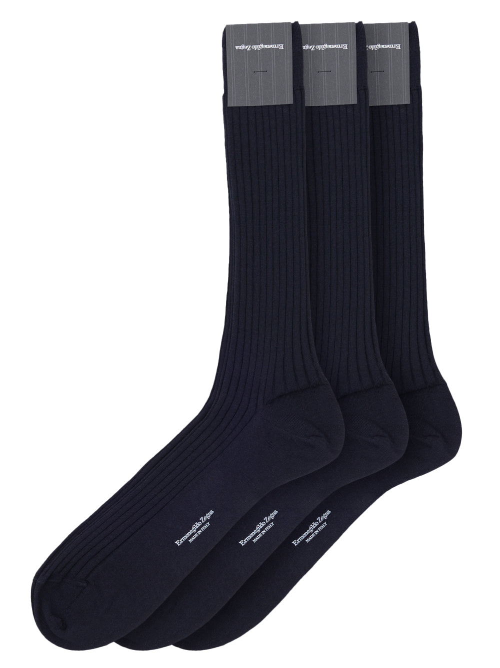 Merino Wool Blend Tripack Socks by Zegna