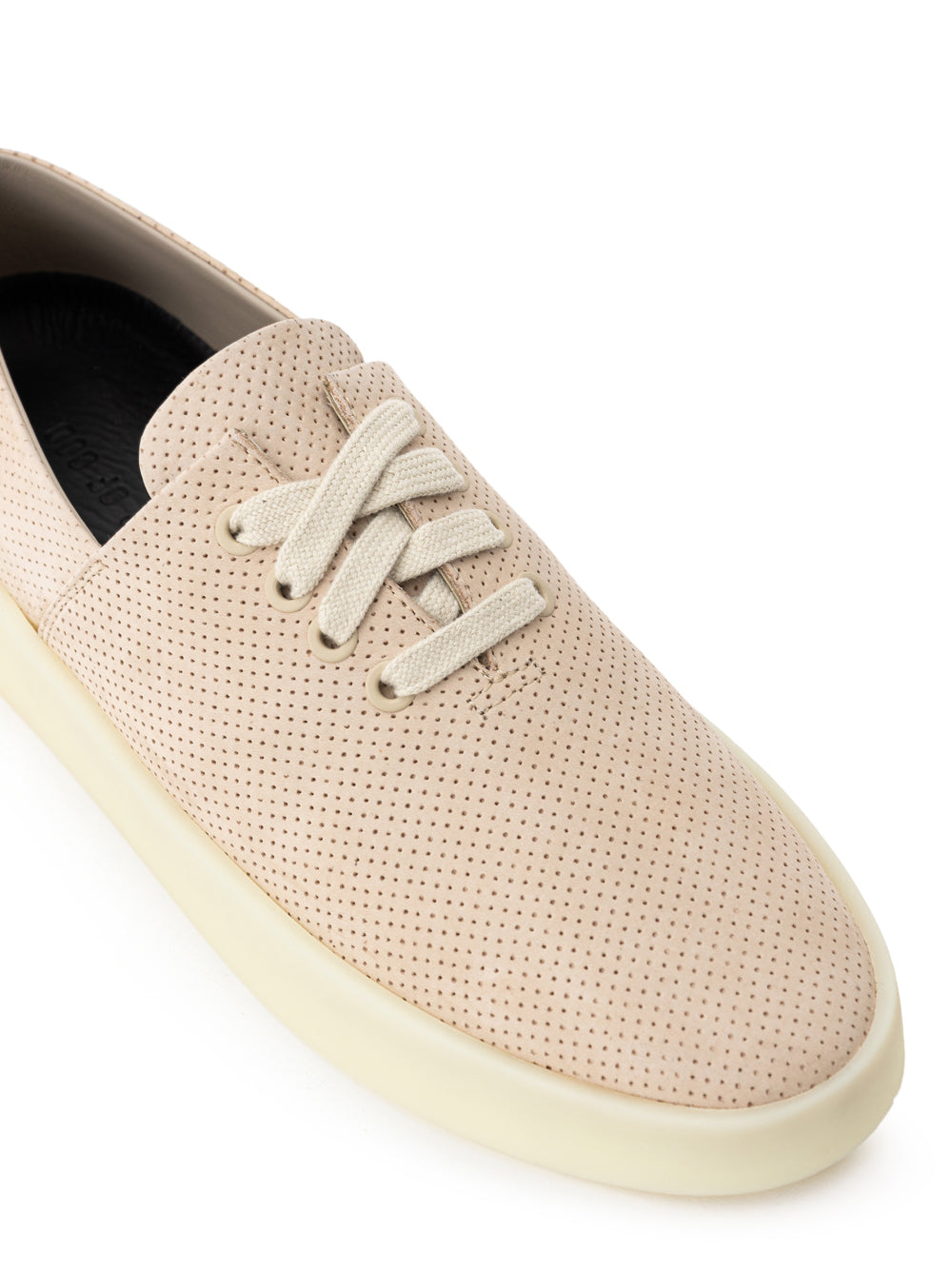 Fear of God Beige Perforated Suede Low-Top Sneakers – Siebentaschen