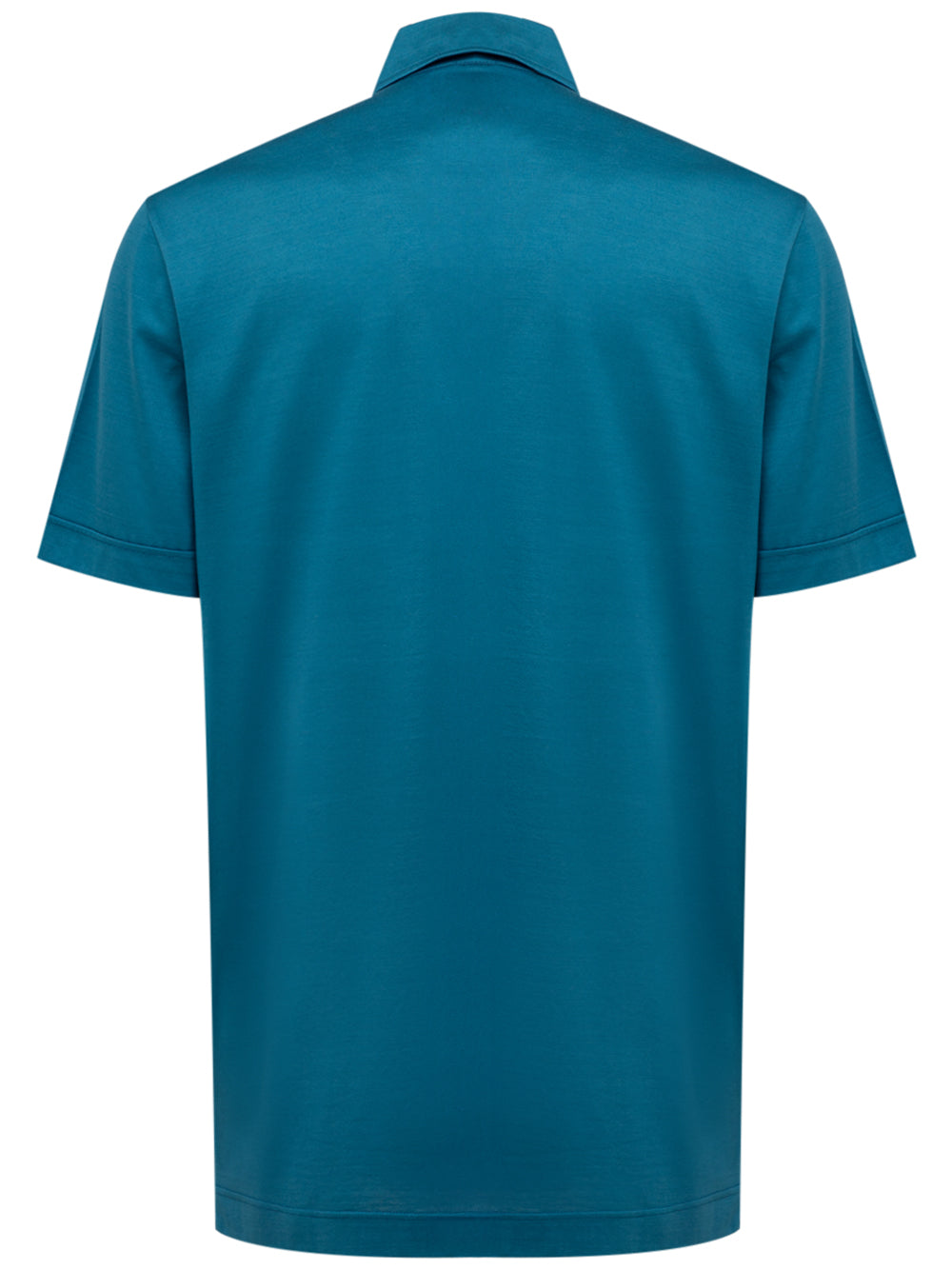 Canali shirt light blue short sleeve