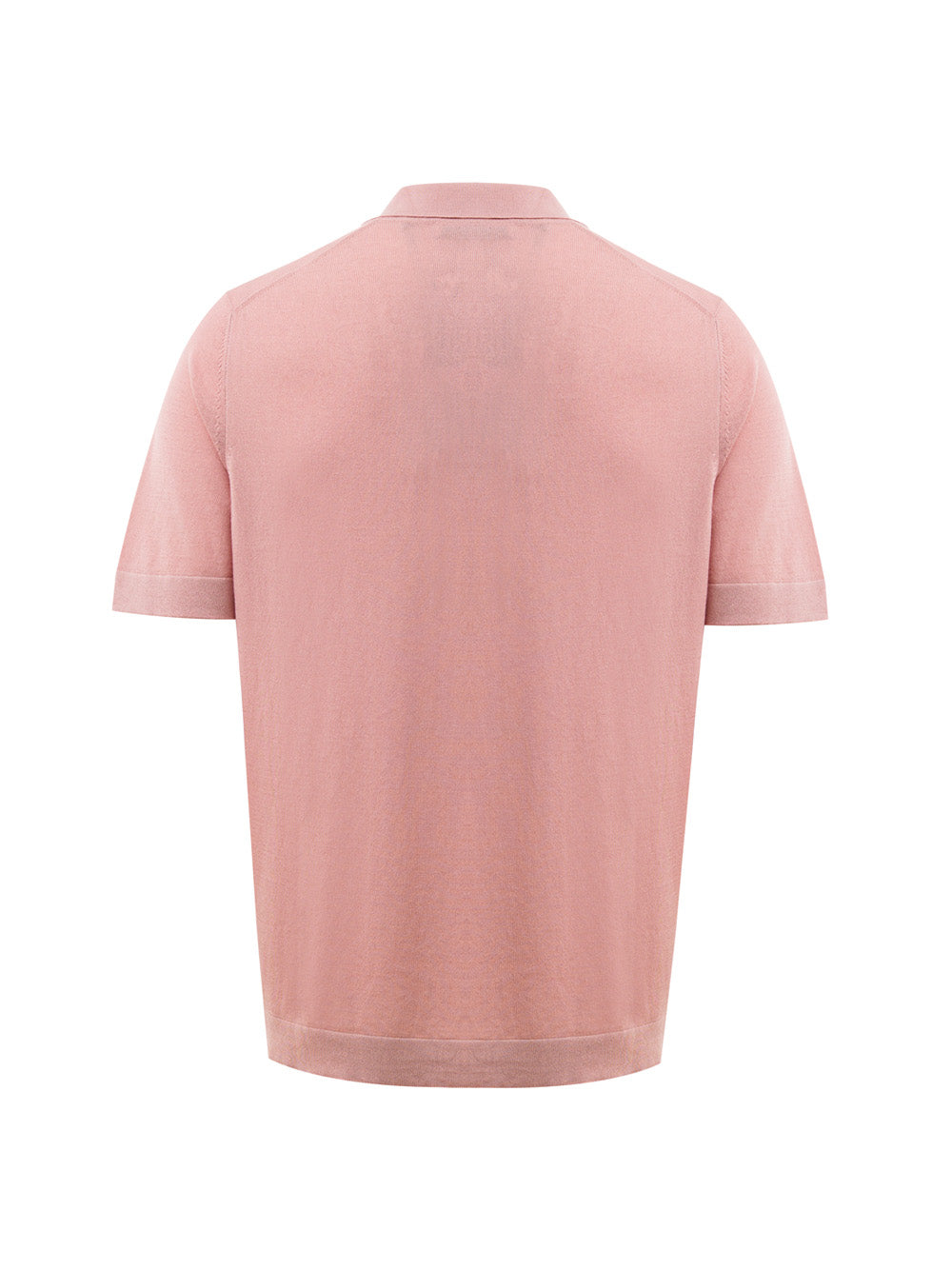 Polo Knitting Pattern in Rosa Gran Sasso