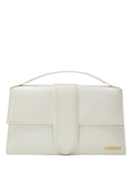 Jacquemus Le Bambino Oversized Bag in White Leather – Siebentaschen