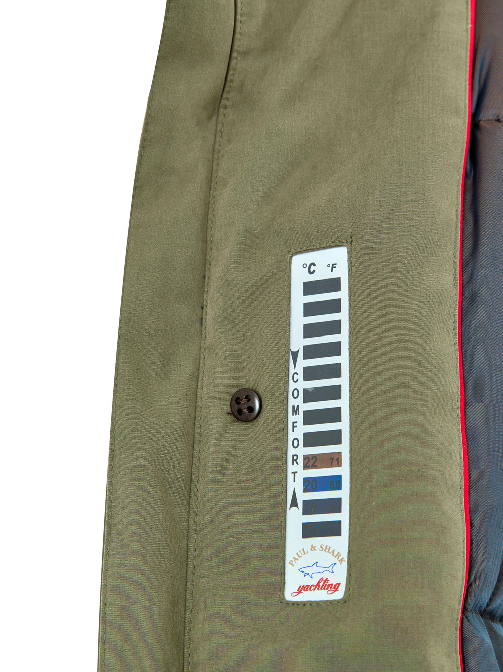 Paul & Shark Green Carcoat Padded Jacket