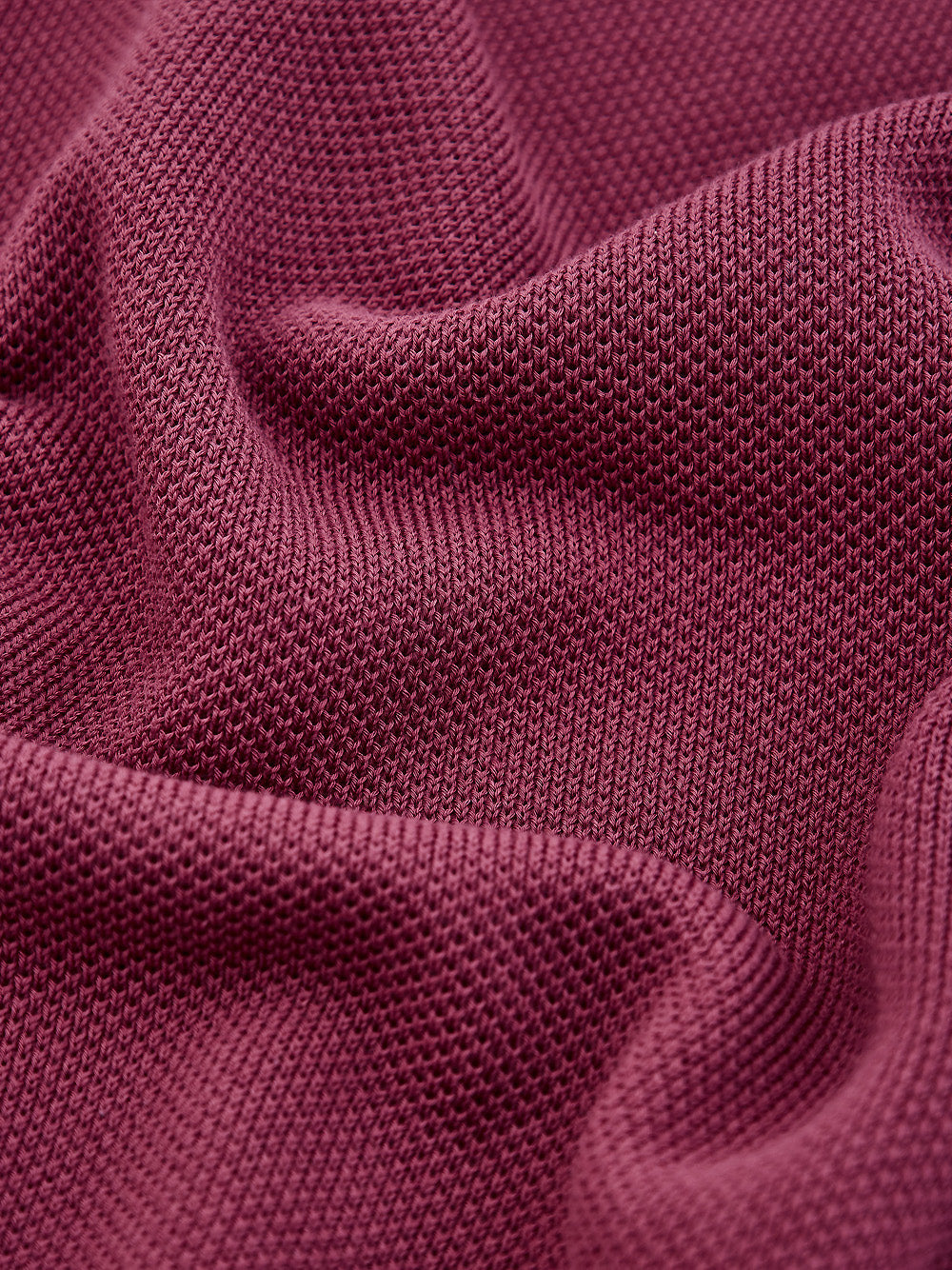 Gran Sasso Purple Cotton Crewneck Sweater