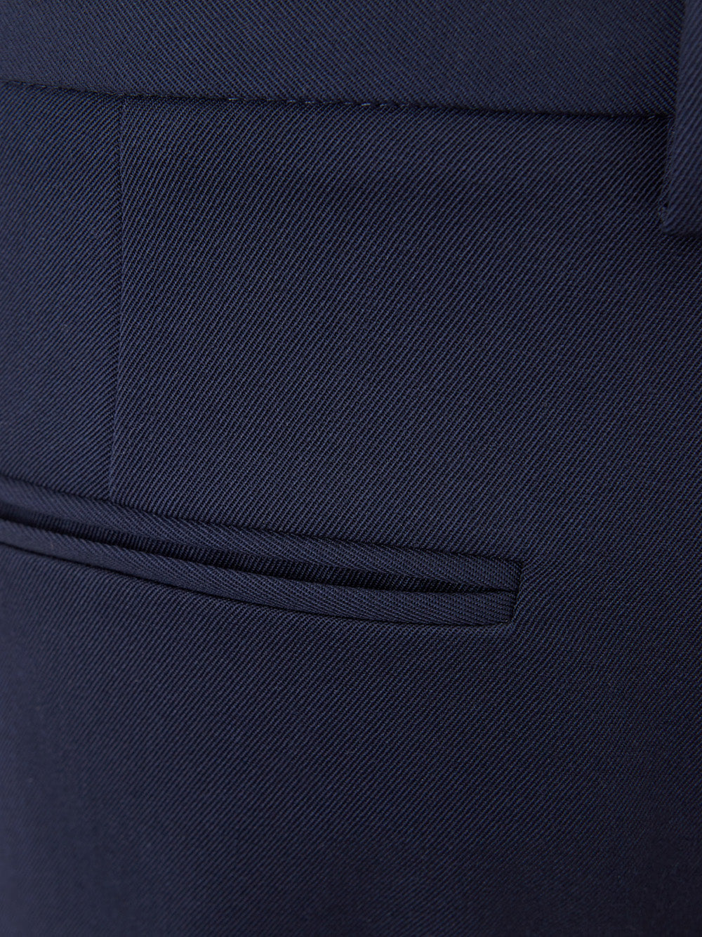 Blue Wool Trousers Lardini