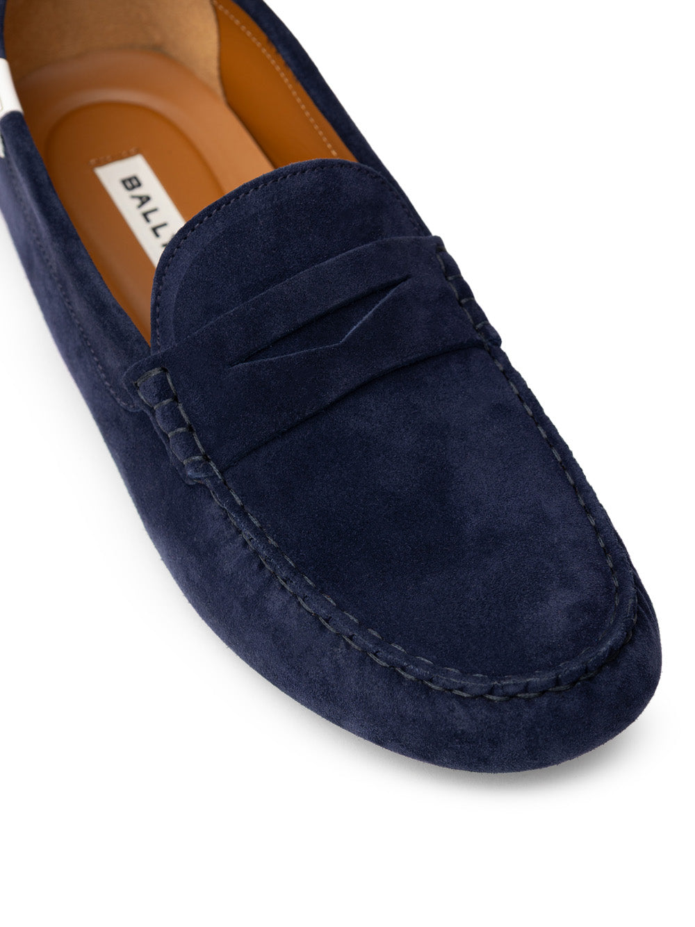 Bally Blue Suede Loafers