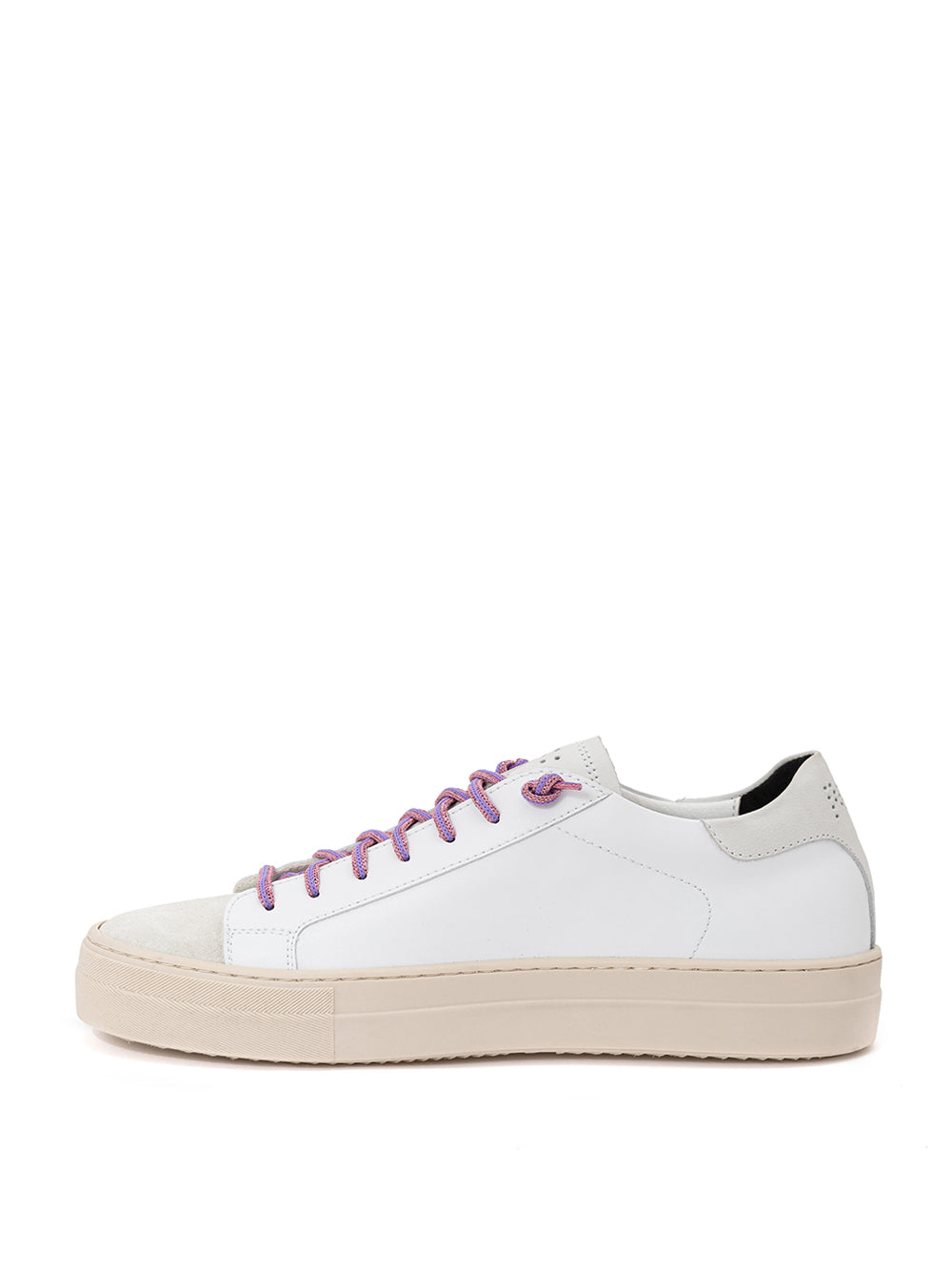 P448 White Leather Thea Sneaker