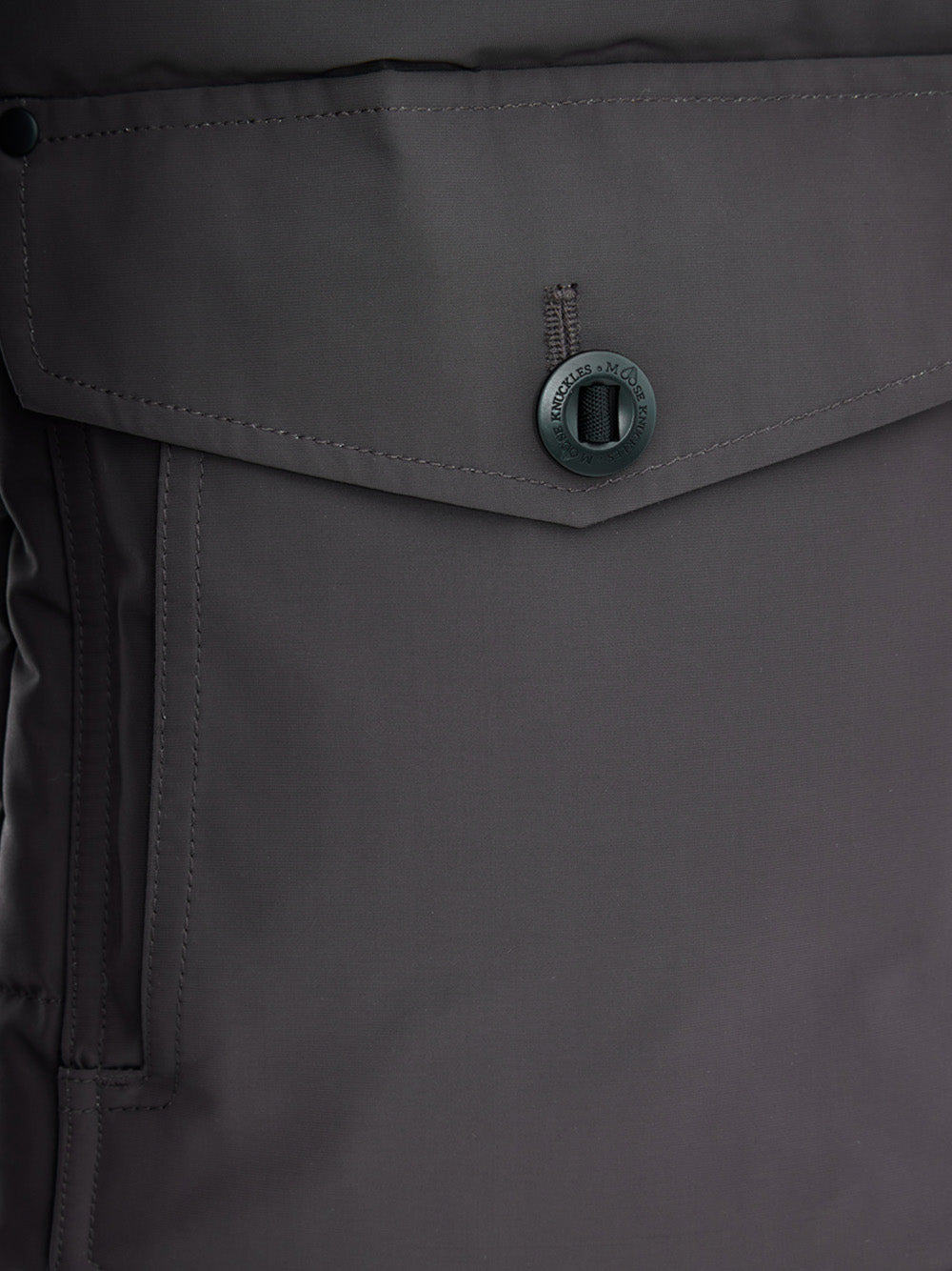 Moose Knuckles Field Jacket in Dark Gray