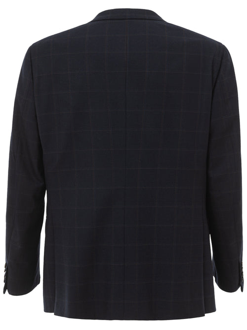 Brioni 'Ravello' Check Single Breasted Jacket