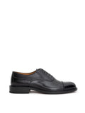 Dior Black Leather Lace-Up Oxford Loafer