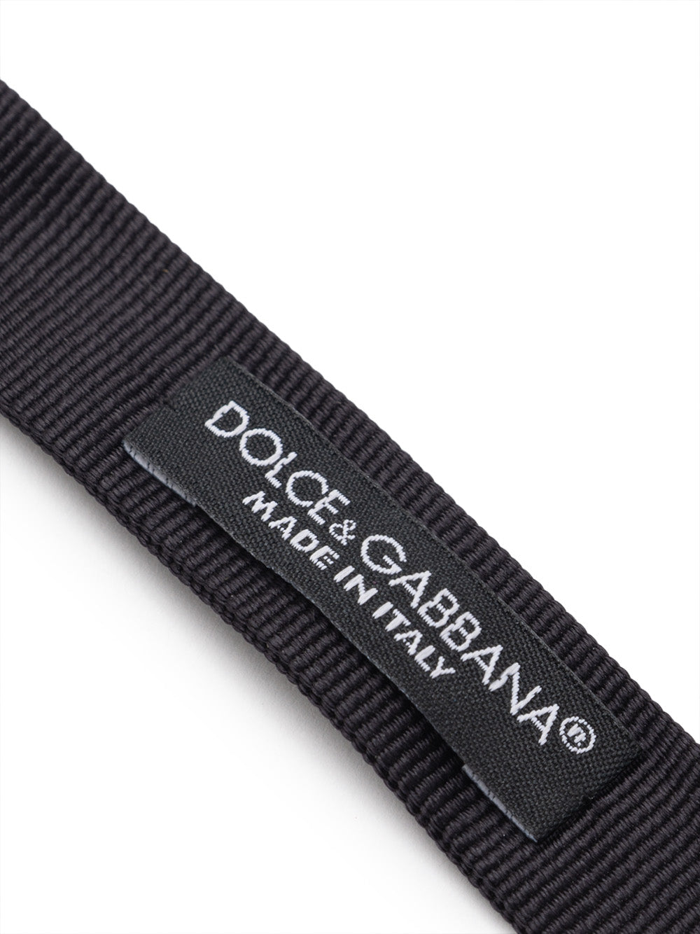 Dolce & Gabbana Black Silk Bow Tie