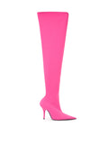 Balenciaga Knife Boot Fluo Pink Over The Knee