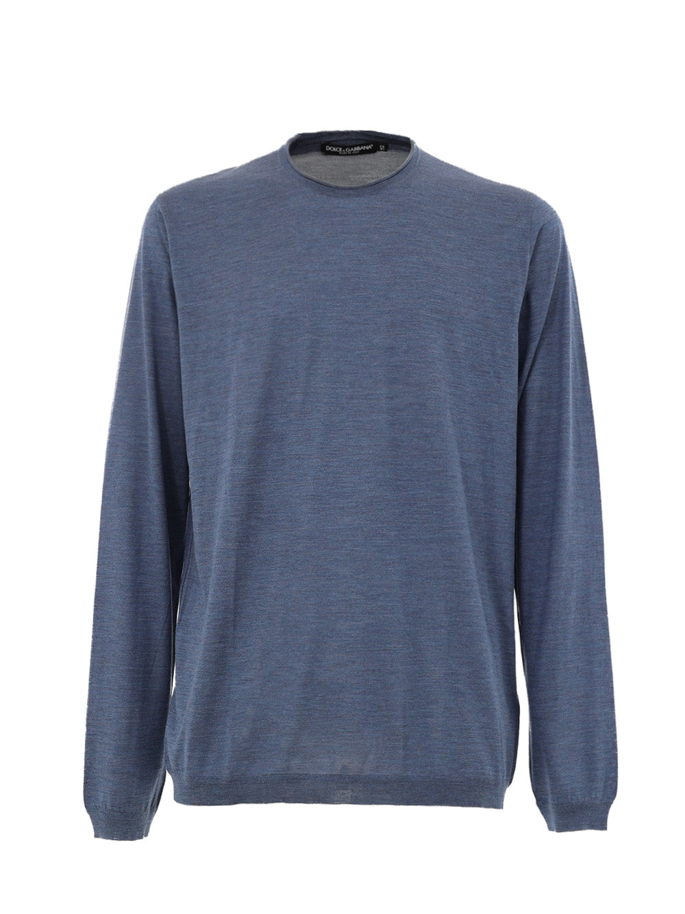 Dolce & Gabbana Basic Long-Sleeved Silk Sweater
