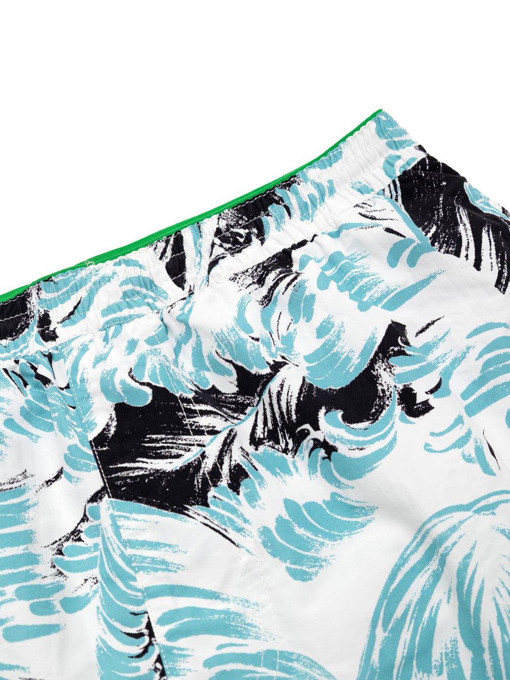 Bottega Veneta Feather Print Swim Shorts – Men White – Siebentaschen
