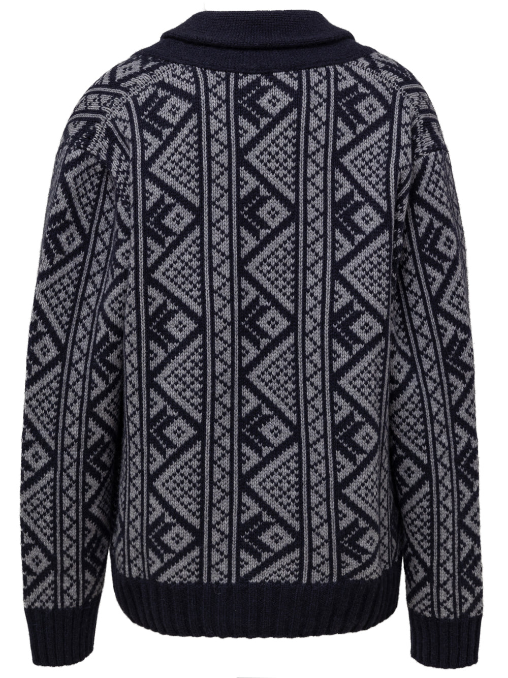 Cruciani Blue Cashmere Cardigan.