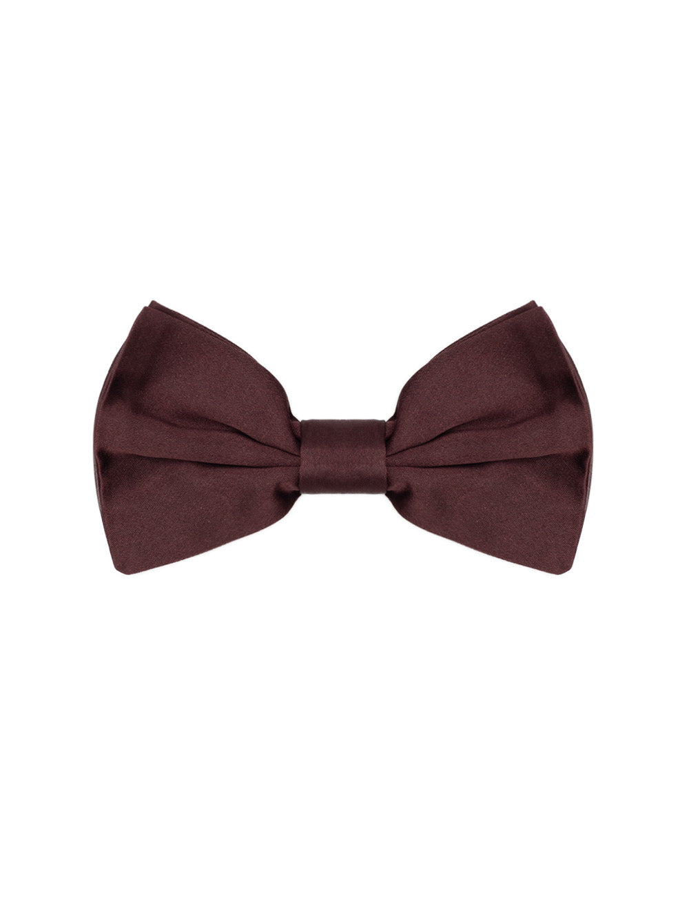 Dolce & Gabbana burgundy silk bow tie