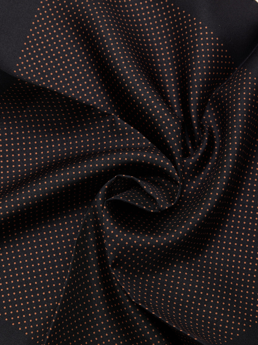 Tom Ford Small Polka Dot Silk Pocket Square