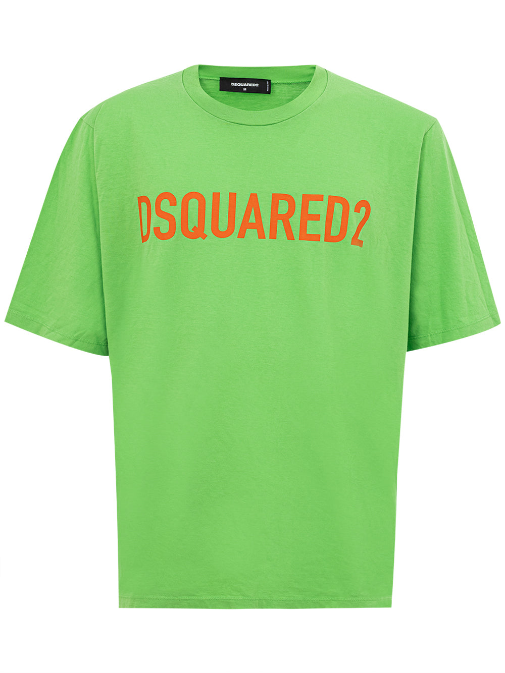 Oversized Cotton T-Shirt with Dsquared2 logo