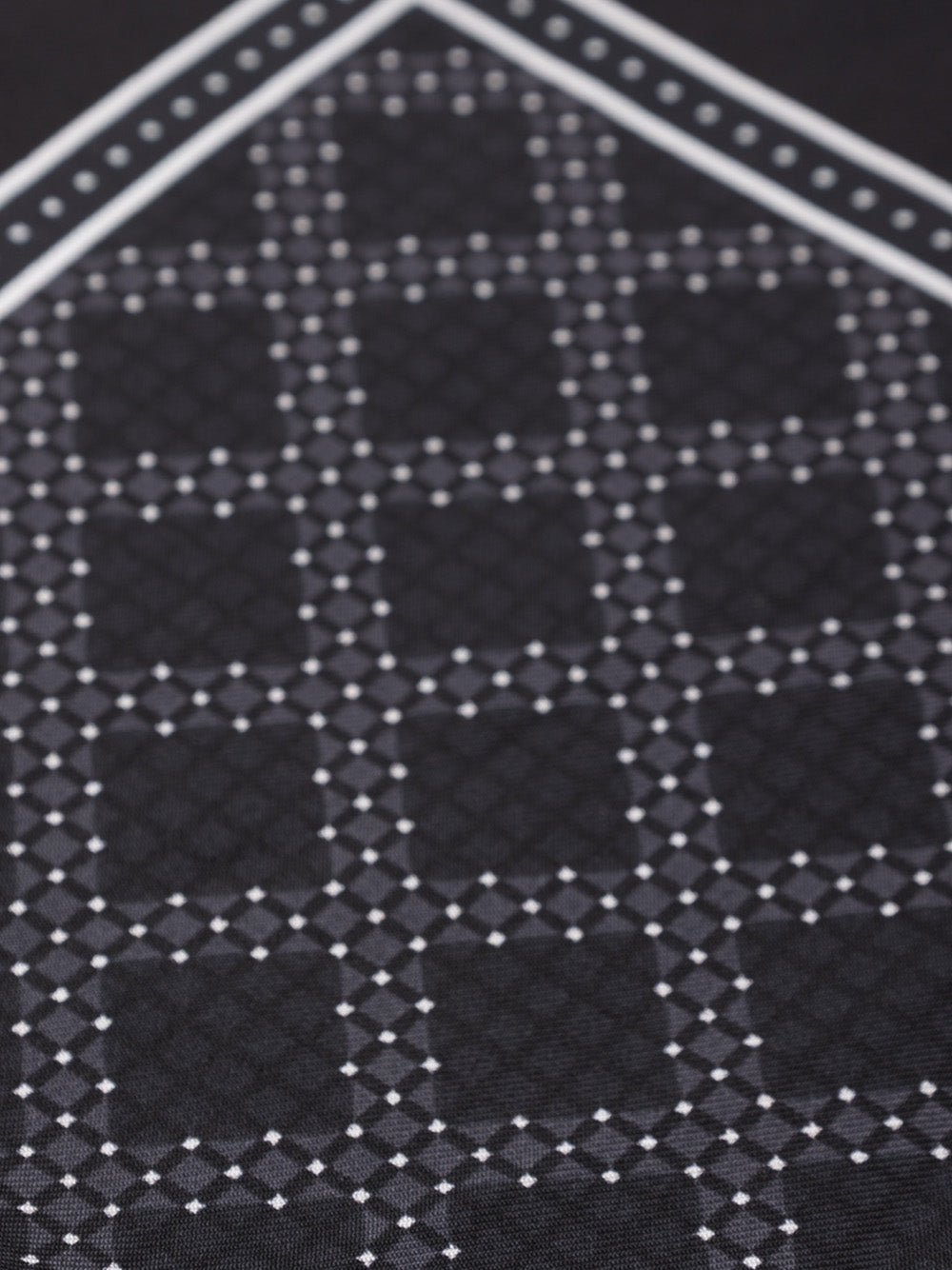 Dolce & Gabbana Geometric Print Pocket Square