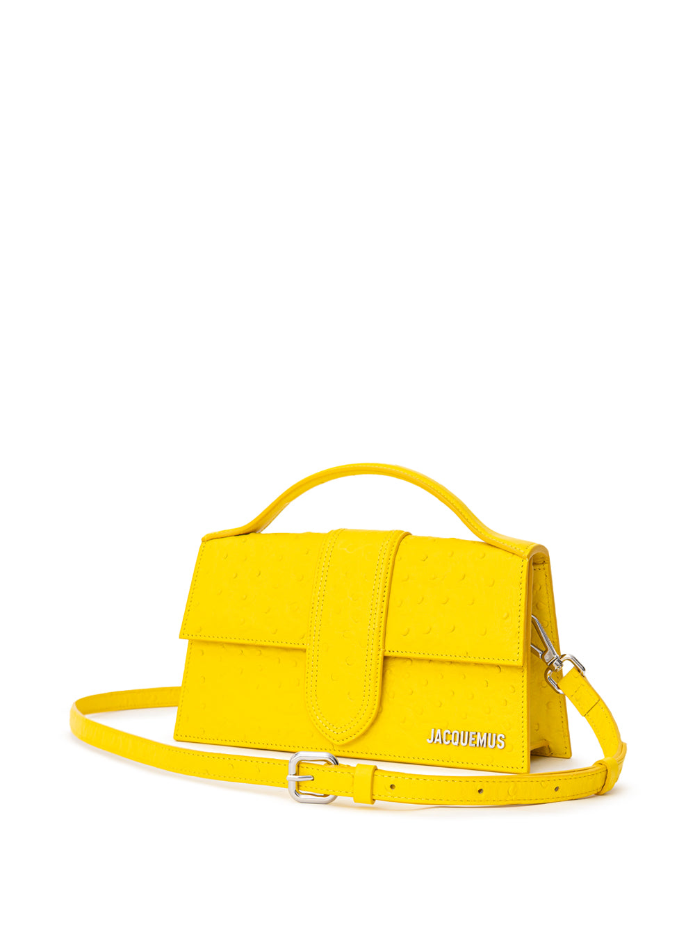 Le Grand Bambino CroisiÃ¨re Handbag in Yellow Leather
