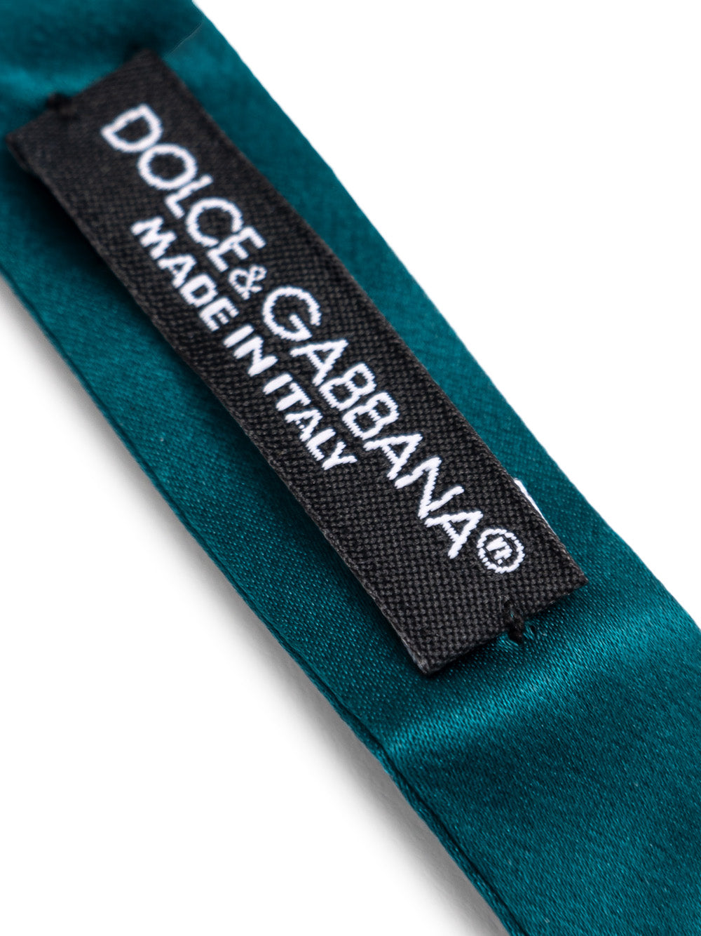 Dolce & Gabbana Emerald Green Silk Bow Tie – 6.5cm – Siebentaschen