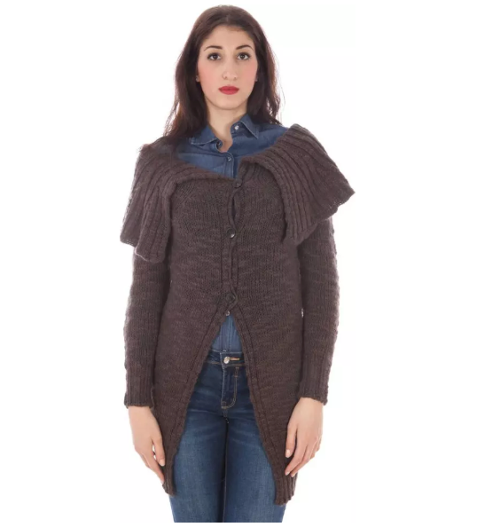 Fred Perry Brauner Damen Wollpullover &amp; Cardigan