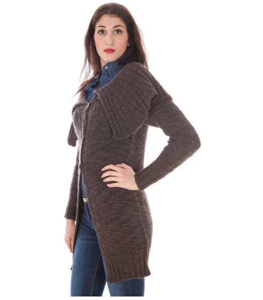 Fred Perry Brauner Damen Wollpullover &amp; Cardigan
