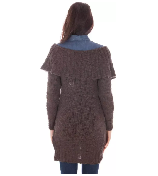 Fred Perry Brauner Damen Wollpullover &amp; Cardigan