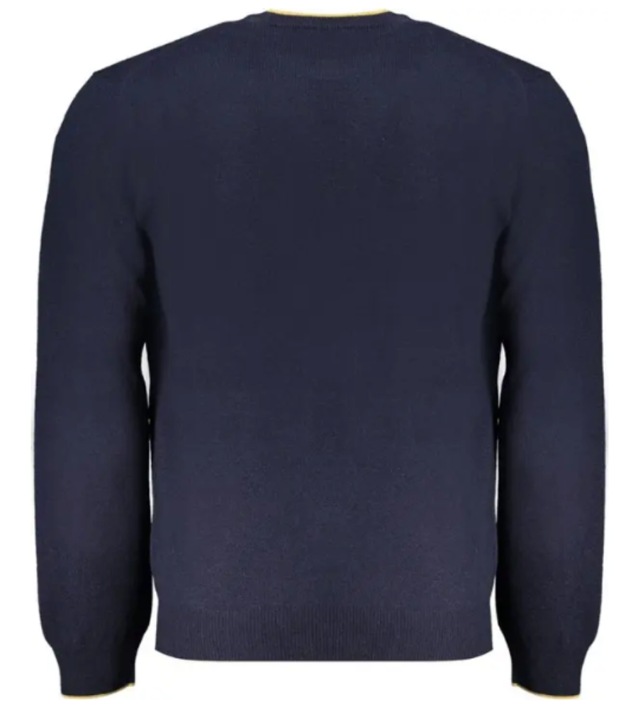 Pull en laine bleu Harmont &amp; Blaine pour homme
