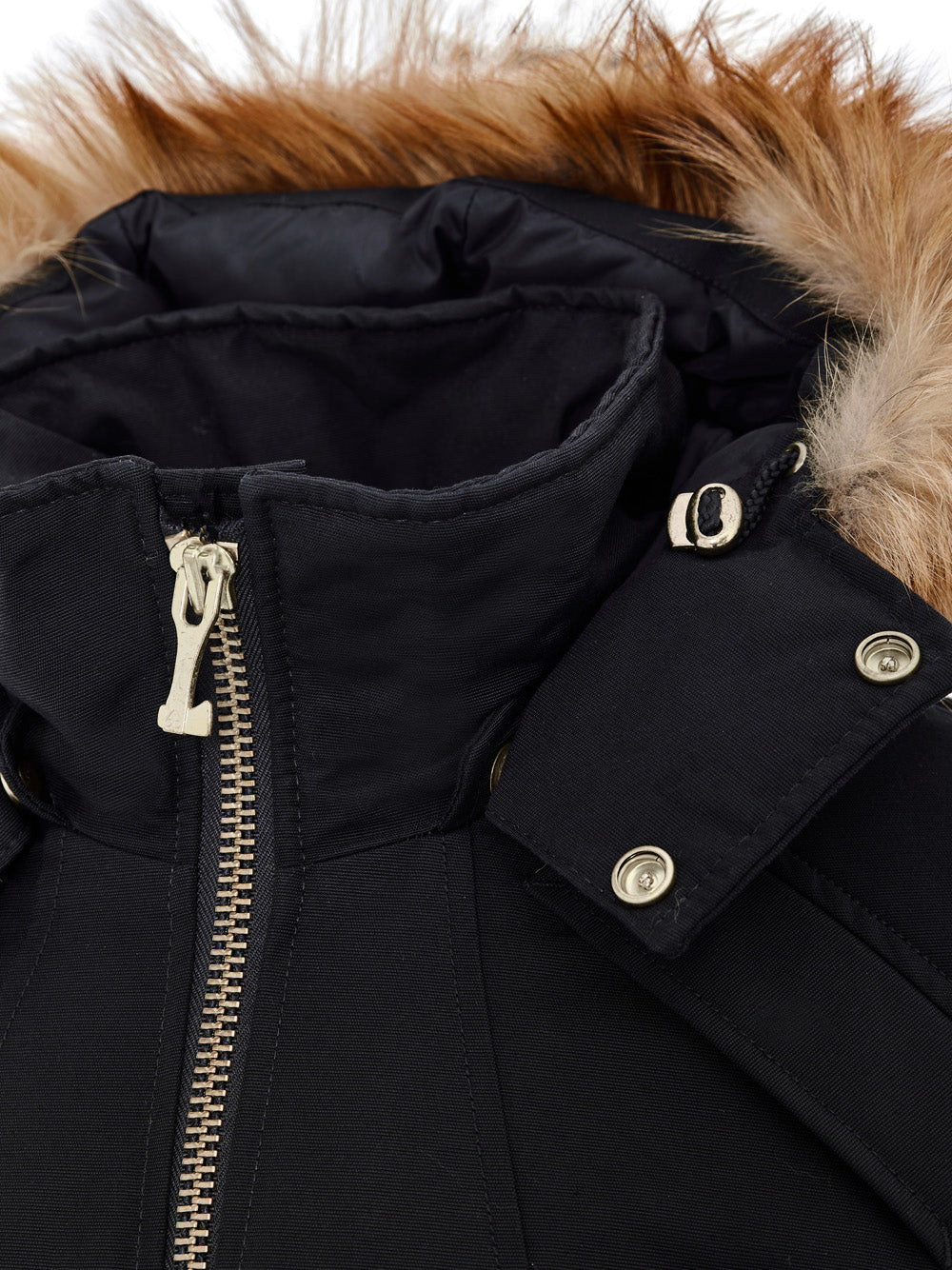 Black Moose Knuckles Padded Bomber Jacket