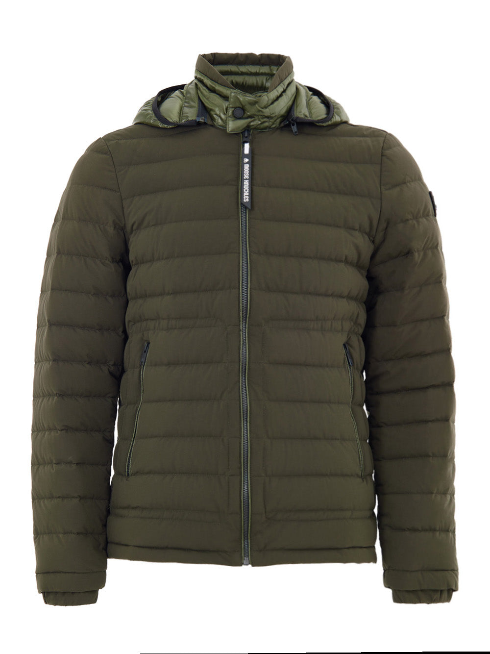 Moose Knuckles Lightweight Down Jacket in Green